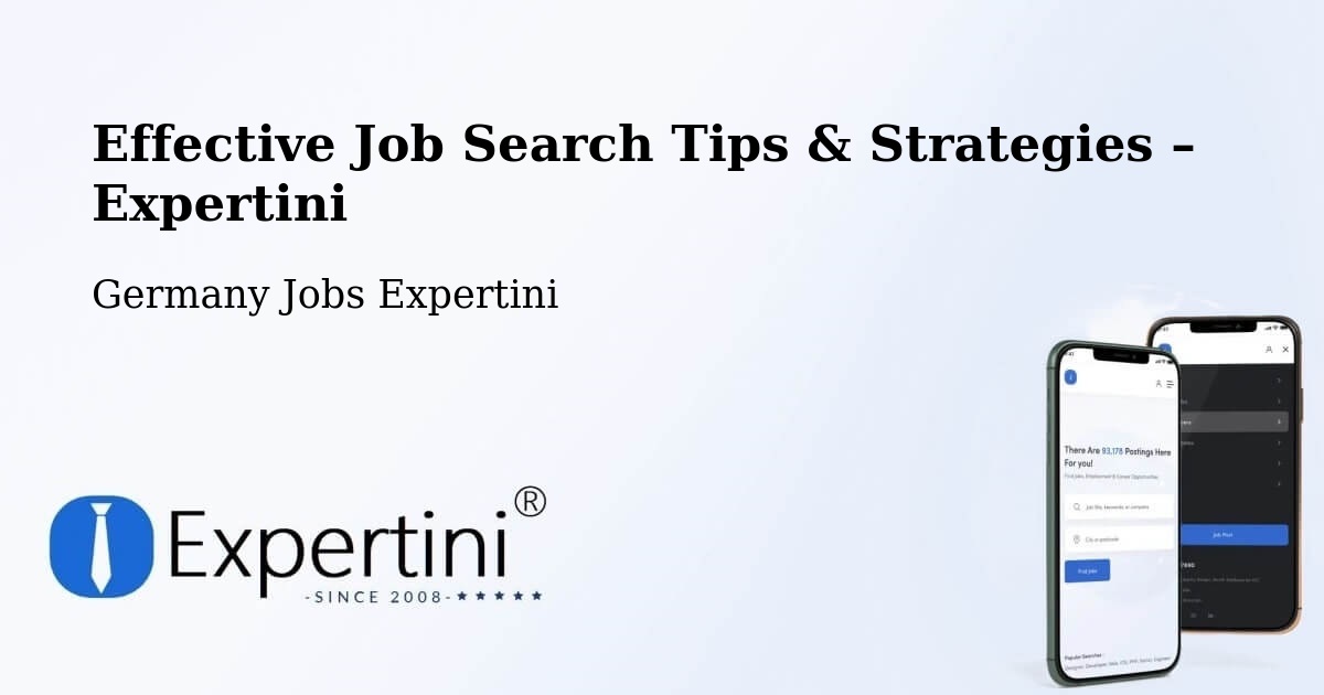 Job Search Tips & Strategies for Job Seekers – Pölzig - Pölzig, Germany Jobs Expertini