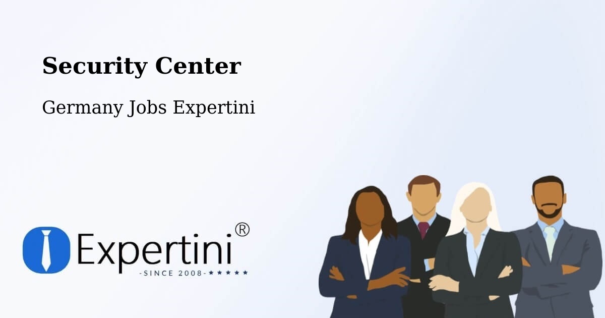 Security Center - Germany Jobs Expertini
